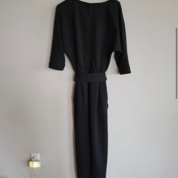 Anthropologie Black Sutton Ponte Jumpsuit, xs - Picture 4 of 9